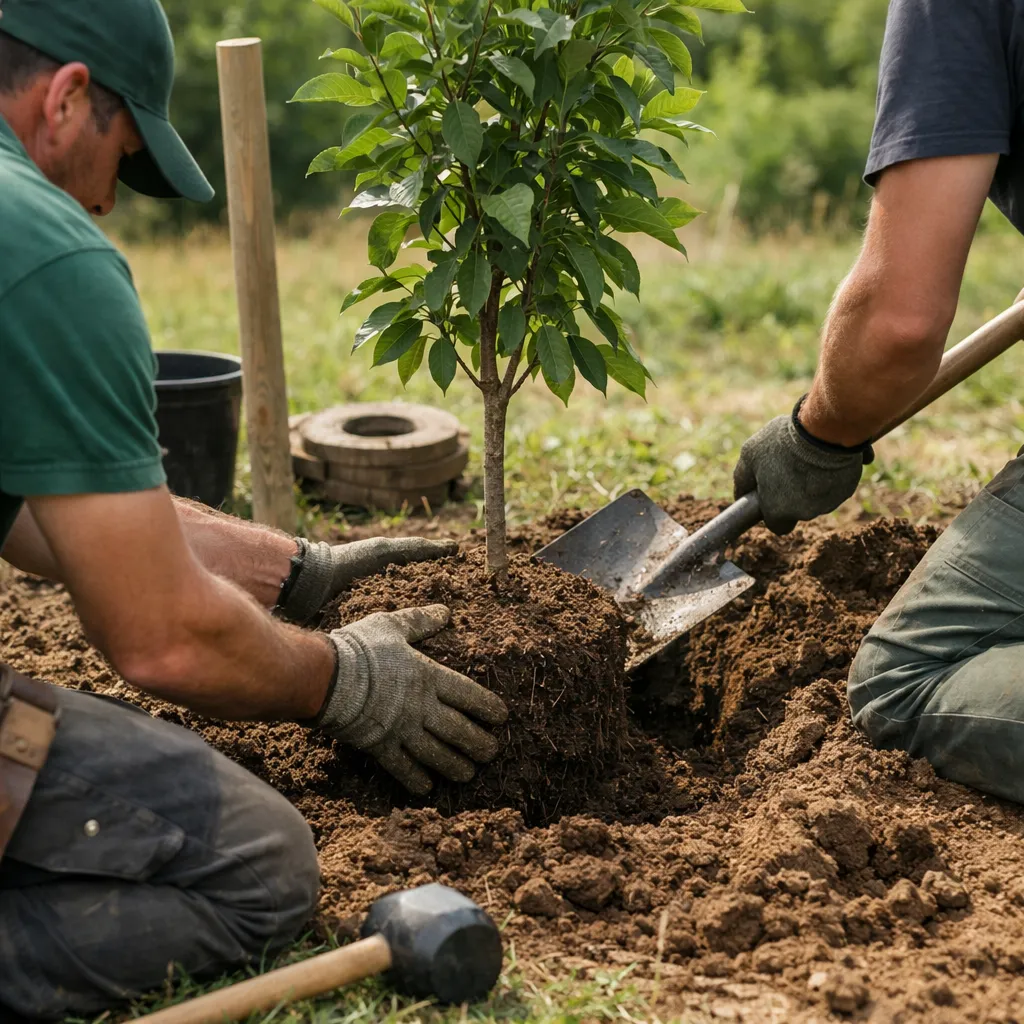 Dessouchage et défrichage de terrain dans l'agglomération nantaise